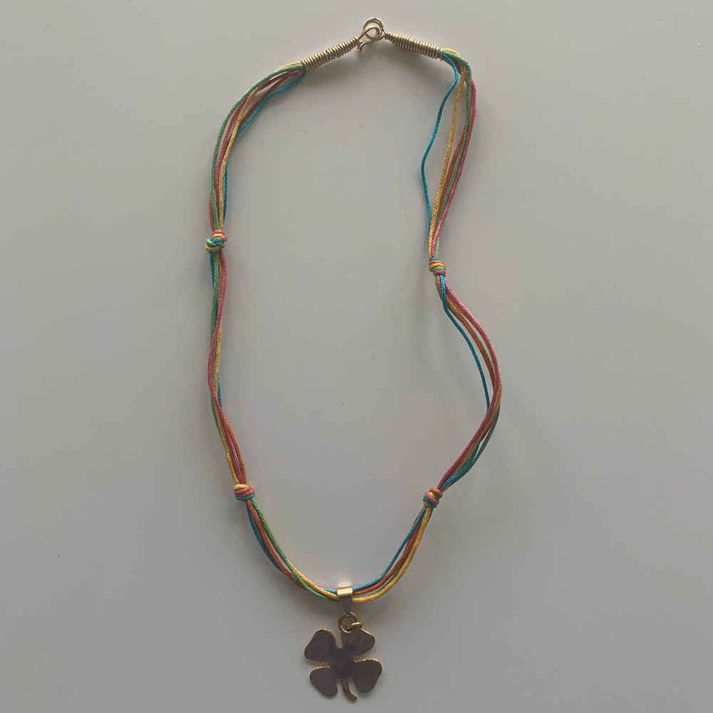 Clover necklace